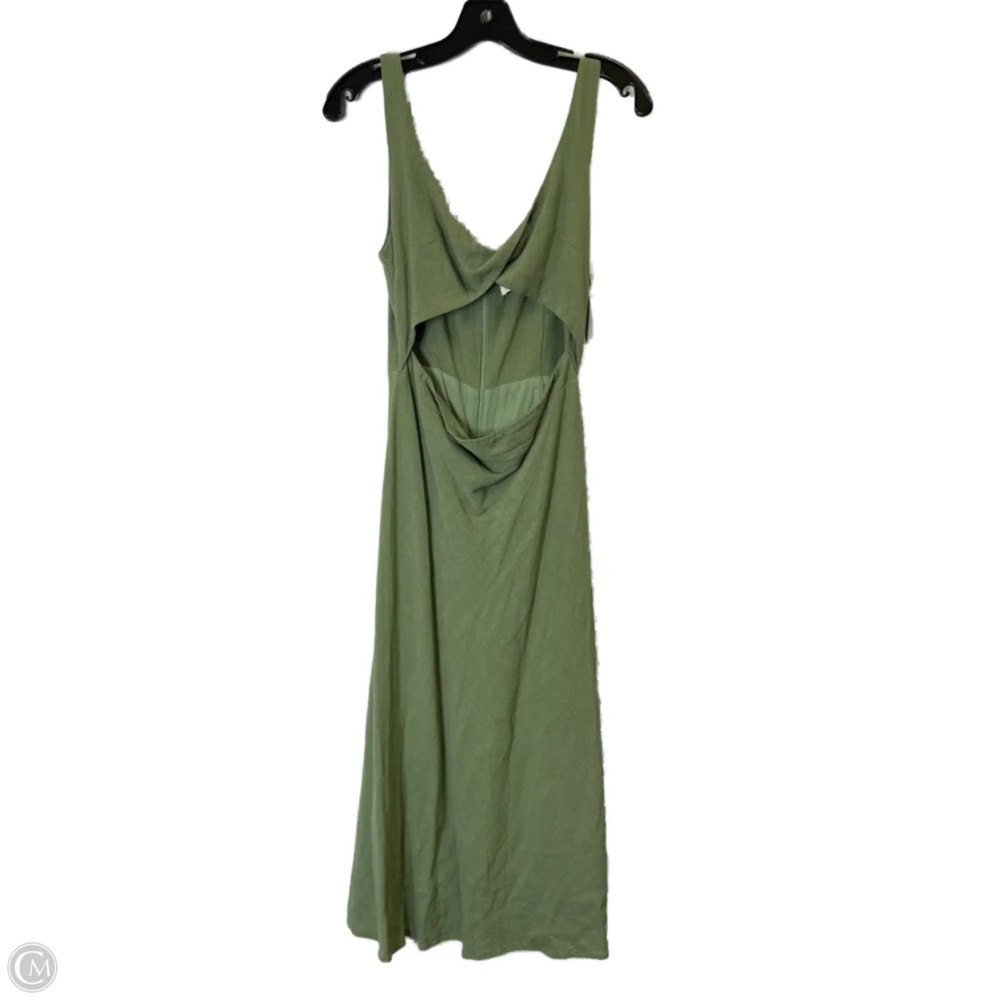 Dress Casual Midi By Clothes Mentor In Green, Size: 6