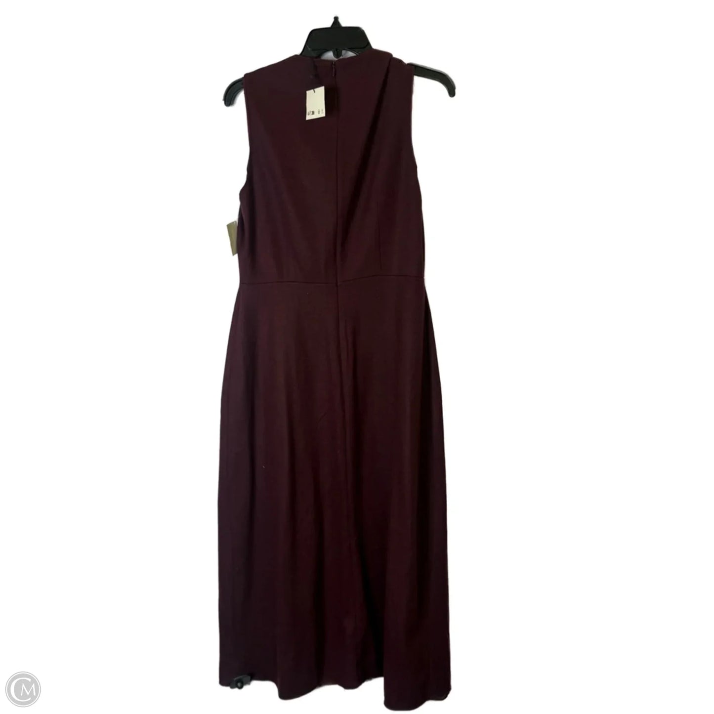 Dress Casual Midi By Zara In Purple, Size: L