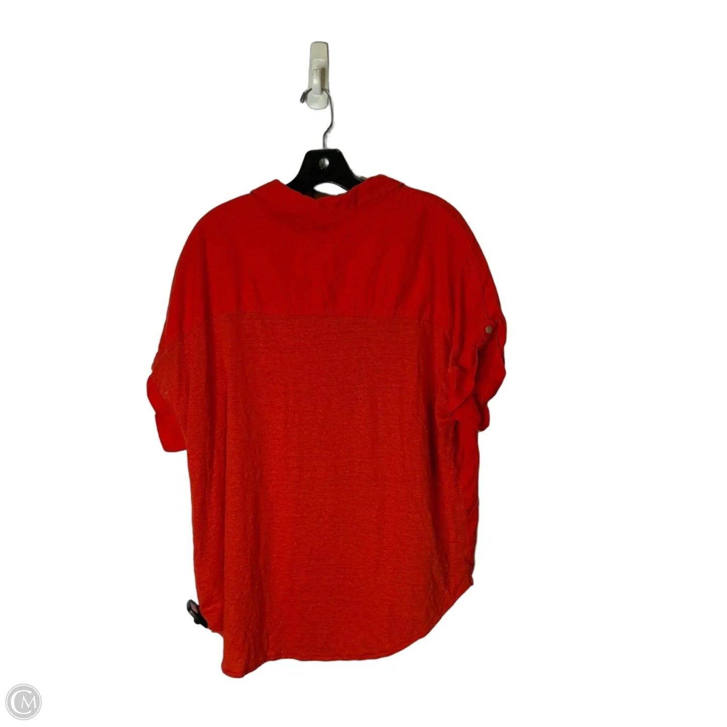 Top Short Sleeve Basic By Clothes Mentor In Red, Size: 1x
