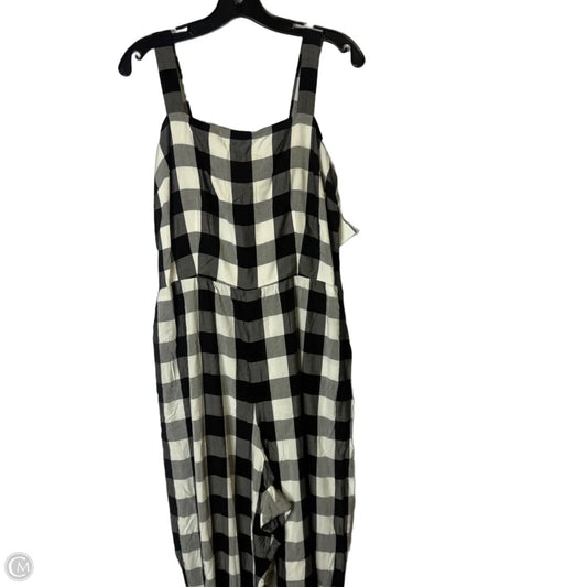 Jumpsuit By Loft In Black & White, Size: M