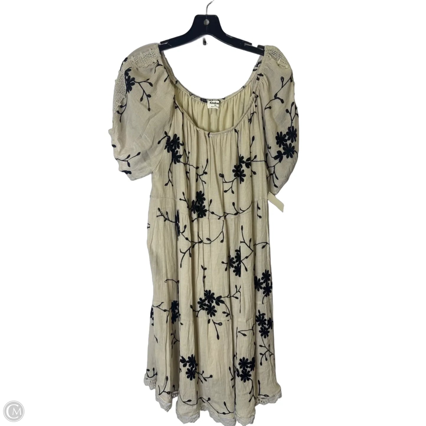 Dress Casual Short By Clothes Mentor In Taupe, Size: 2x