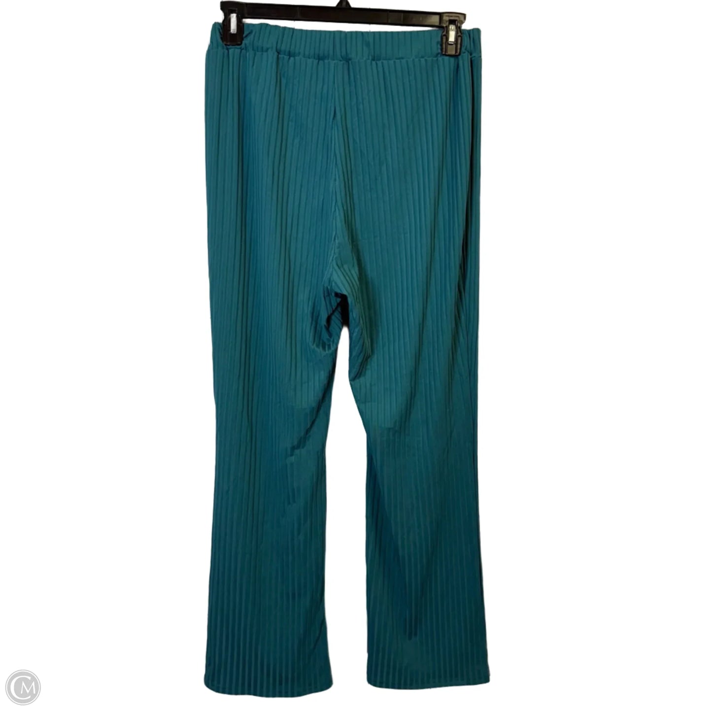 Pants Wide Leg By Shein In Green, Size: 1x