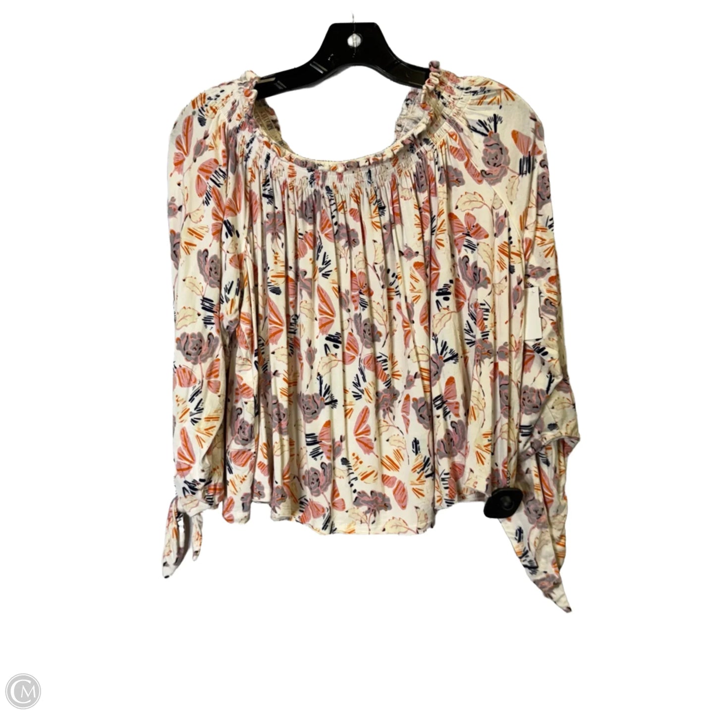 Top Long Sleeve By We The Free In Cream, Size: M