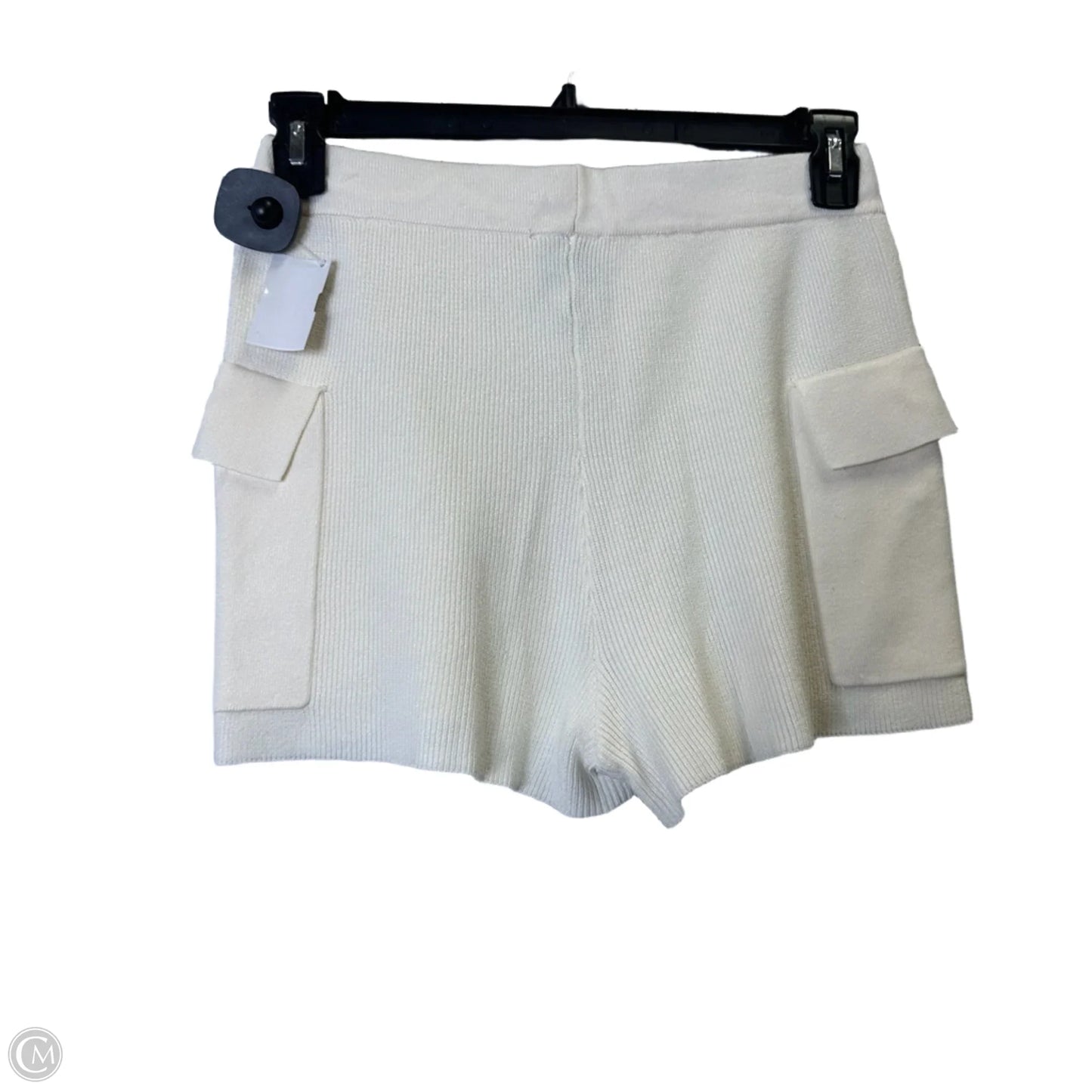 Shorts By Pink Rose In Cream, Size: M