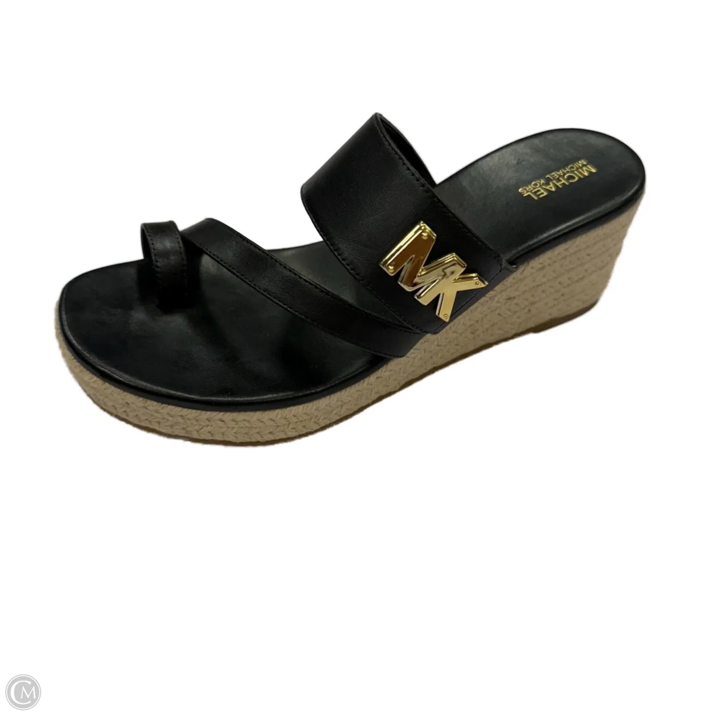 Sandals Designer By Michael By Michael Kors In Black, Size: 8