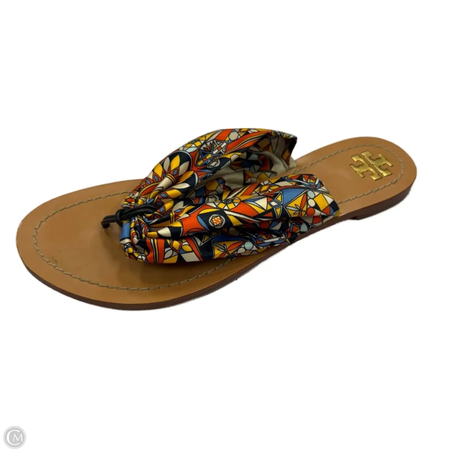 Sandals Designer By Tory Burch In Multi-colored, Size: 7