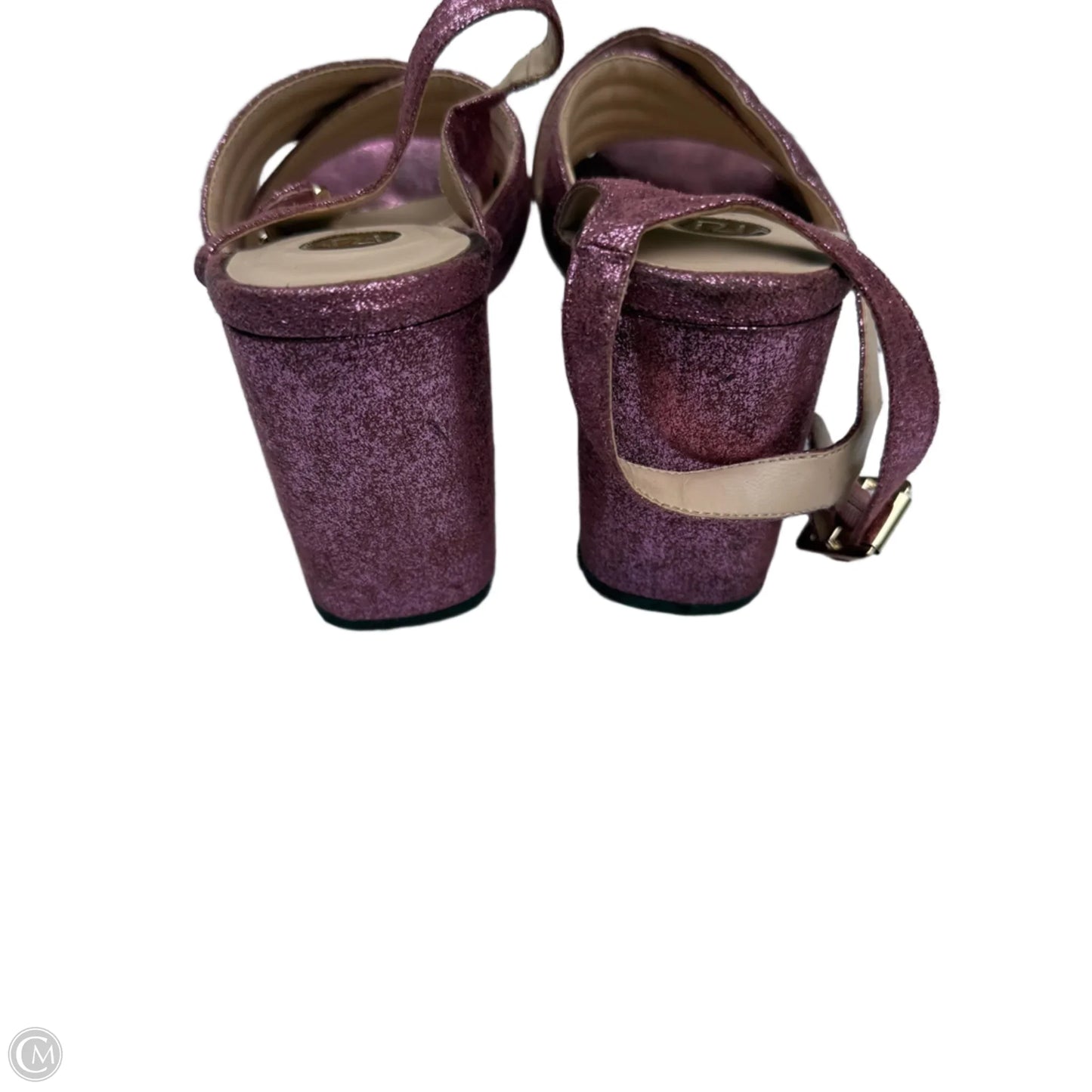 Shoes Heels Block By Clothes Mentor In Pink, Size: 5