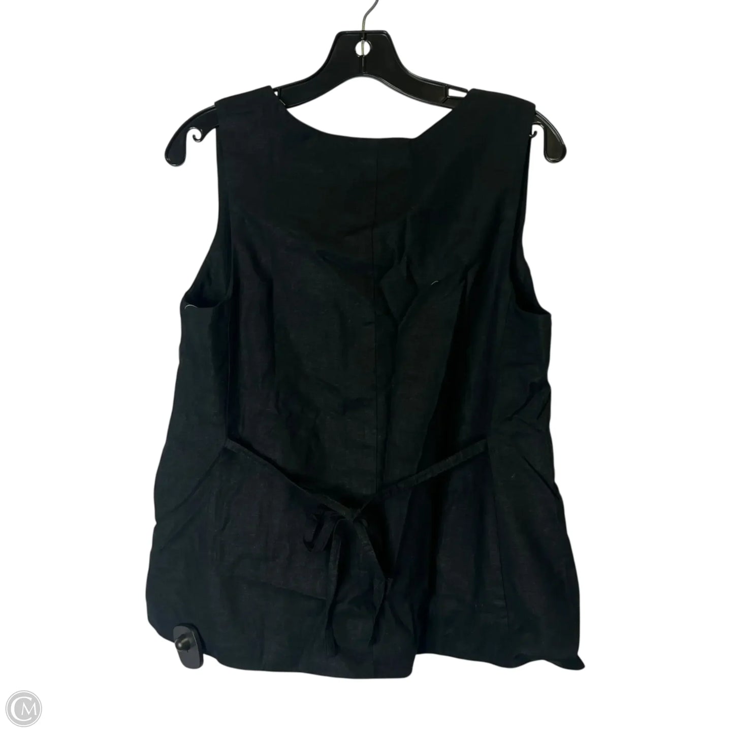 Vest Other By Loft In Black, Size: Mp