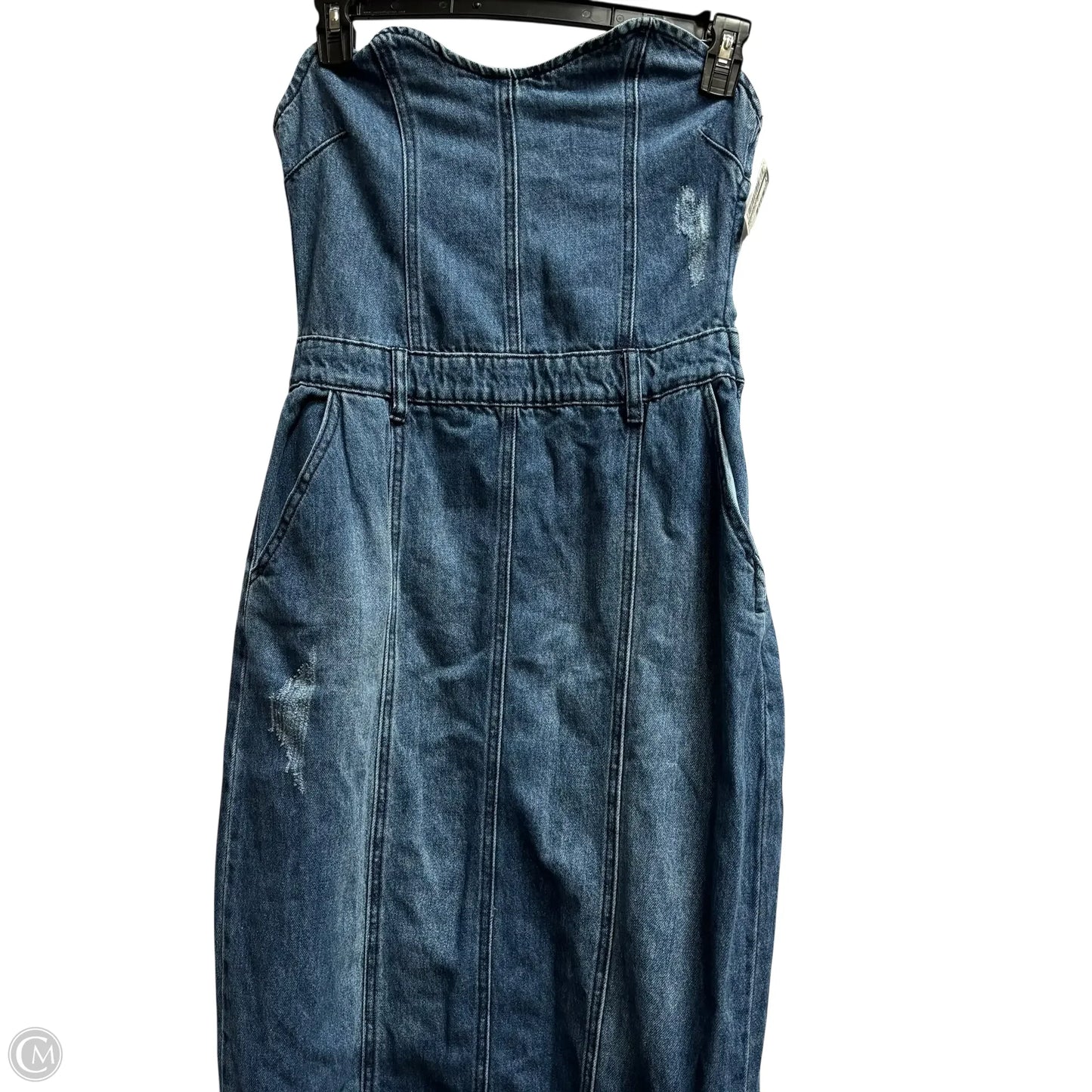 Dress Casual Maxi By Fashion Nova In Blue, Size: L