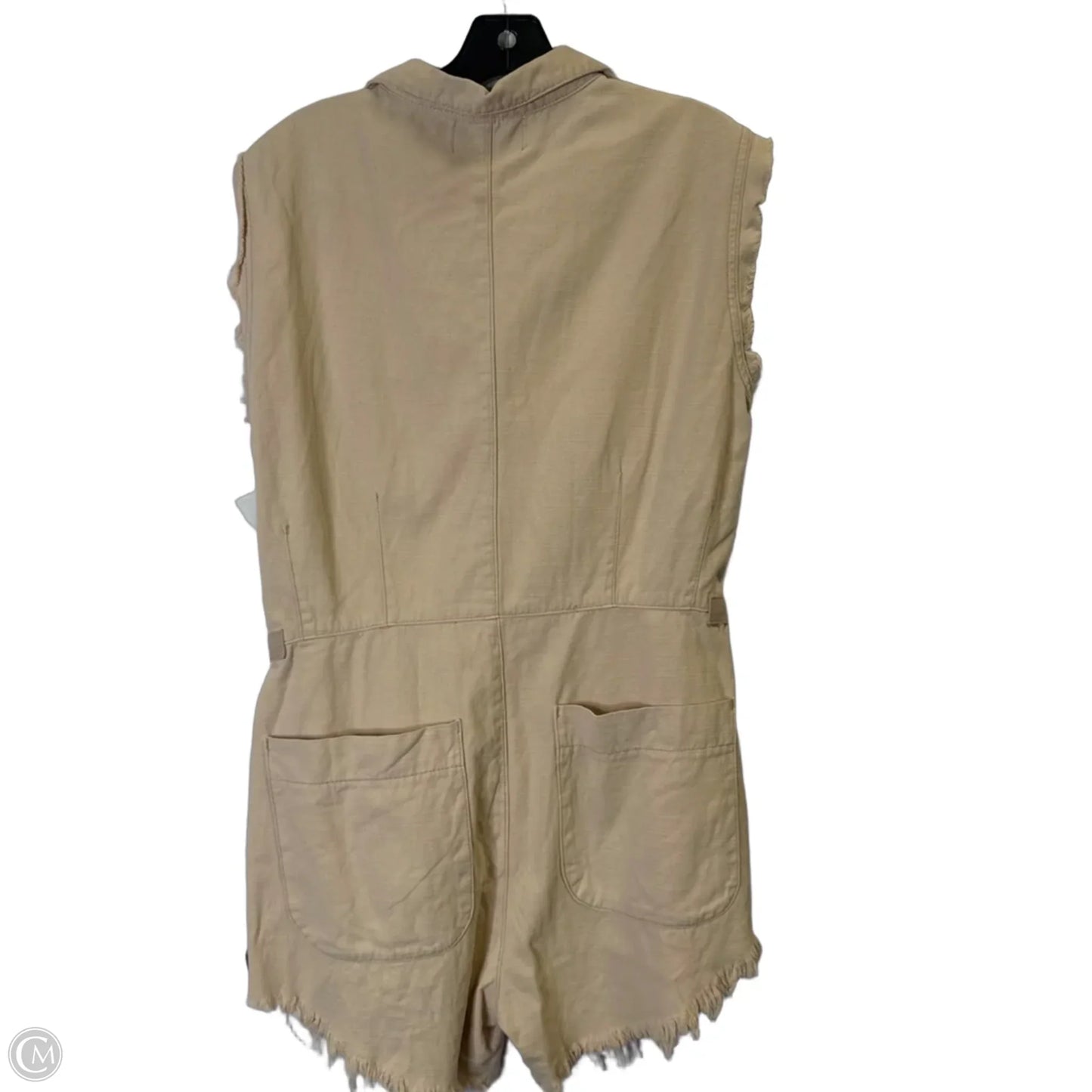 Romper By Clothes Mentor In Cream, Size: S