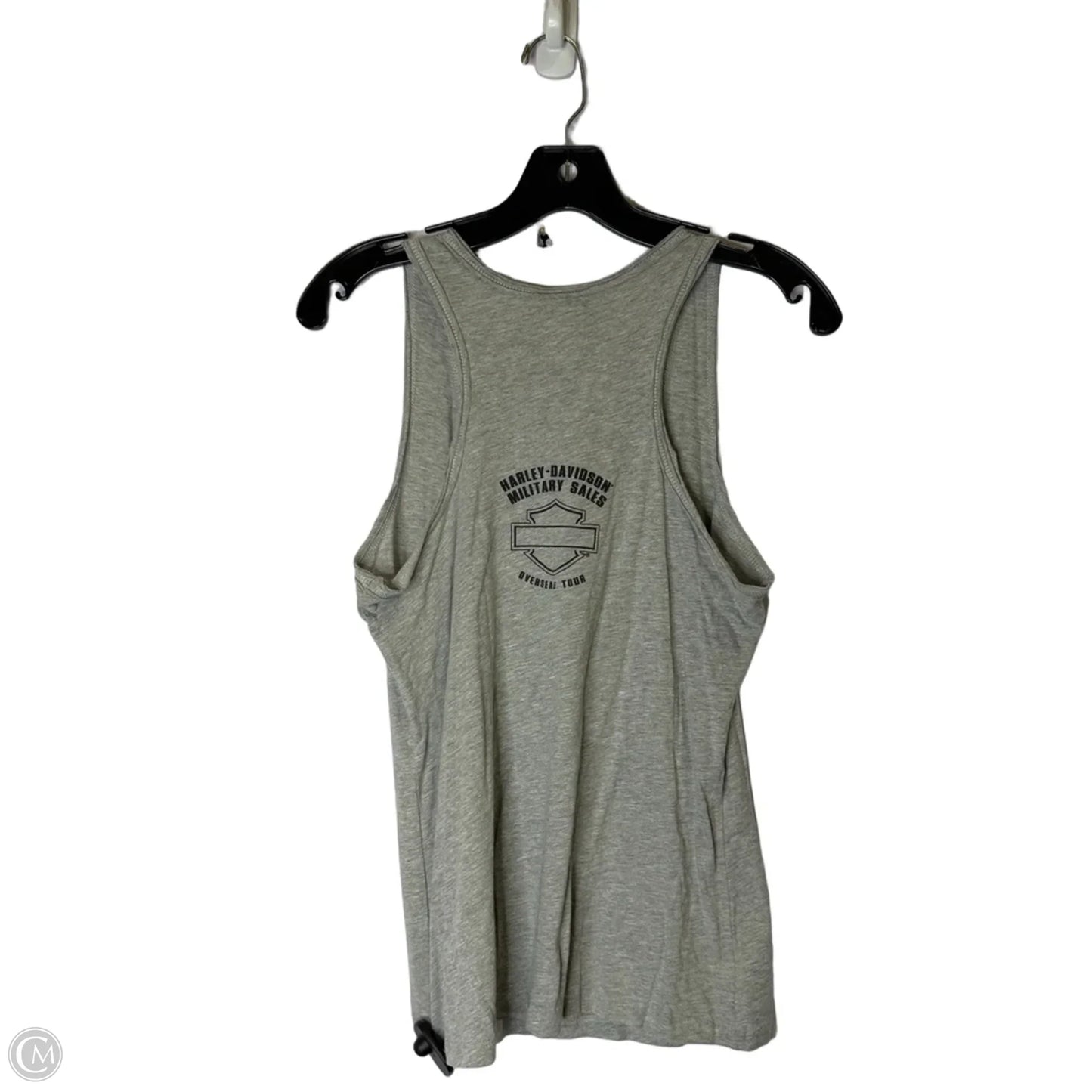 Top Sleeveless Basic By Harley Davidson In Grey, Size: L