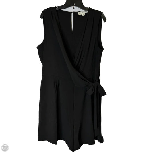 Romper By Emma And Michele In Black, Size: Xl