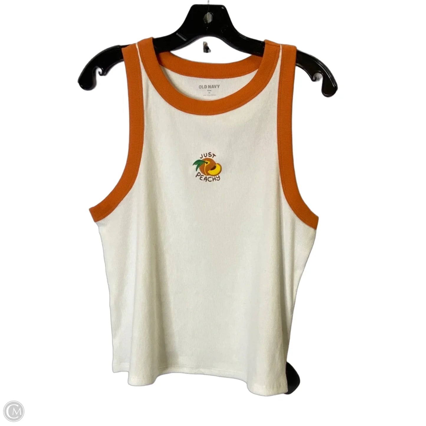 Top Sleeveless By Old Navy In White, Size: Xl
