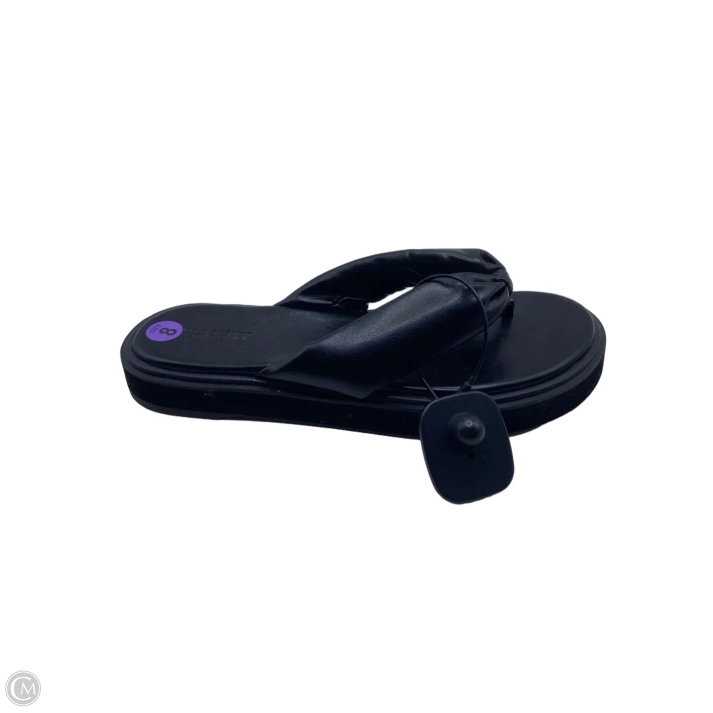Sandals Flip Flops By Old Navy In Black, Size: 8