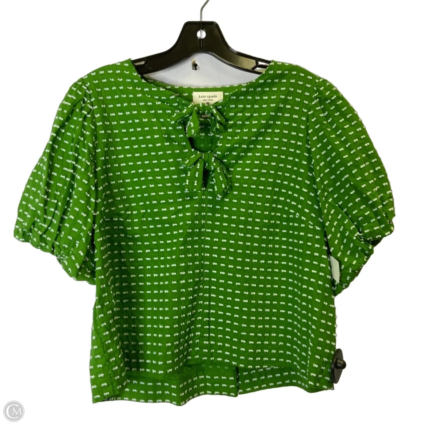Blouse Short Sleeve By Target-designer In Green, Size: S