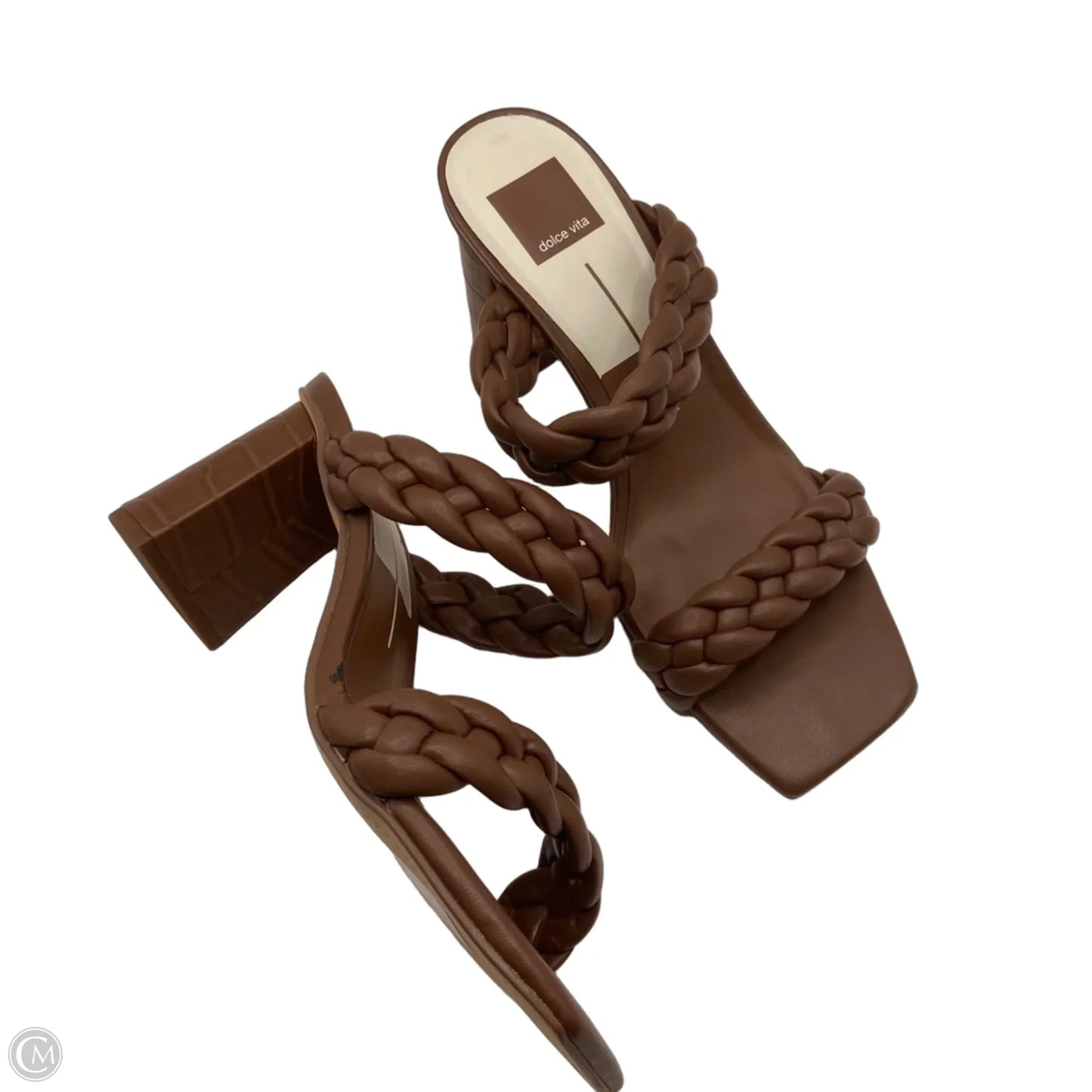 Shoes Heels Block By Dolce Vita In Brown, Size: 9