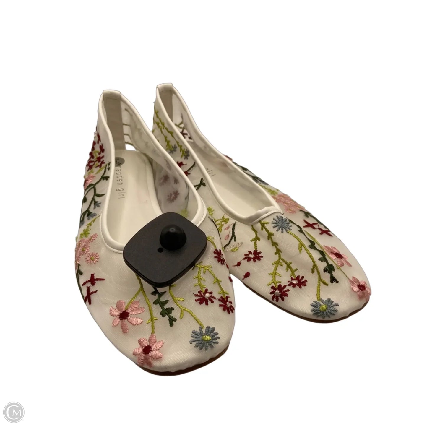 Shoes Flats By Madden Girl In White, Size: 9.5
