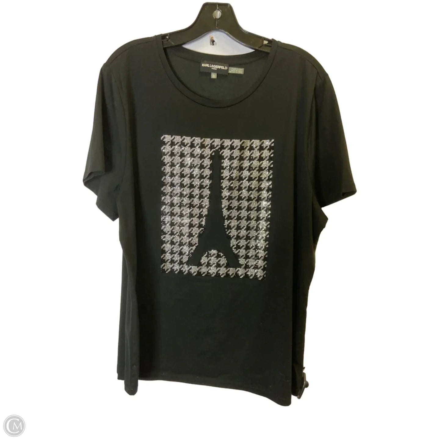Top Short Sleeve Basic By Cmc In Black, Size: Xl