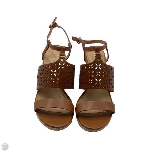 Sandals Designer By Michael By Michael Kors In Brown, Size: 8