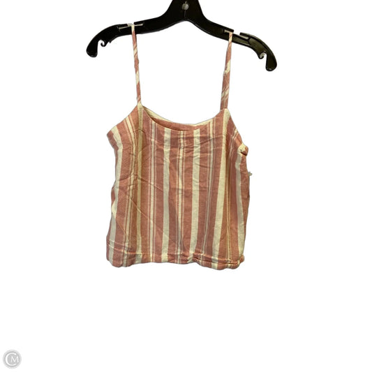 Top Sleeveless Basic By A New Day In Red, Size: S