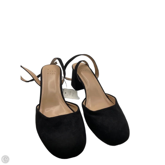 Shoes Heels Block By A New Day In Black, Size: 8