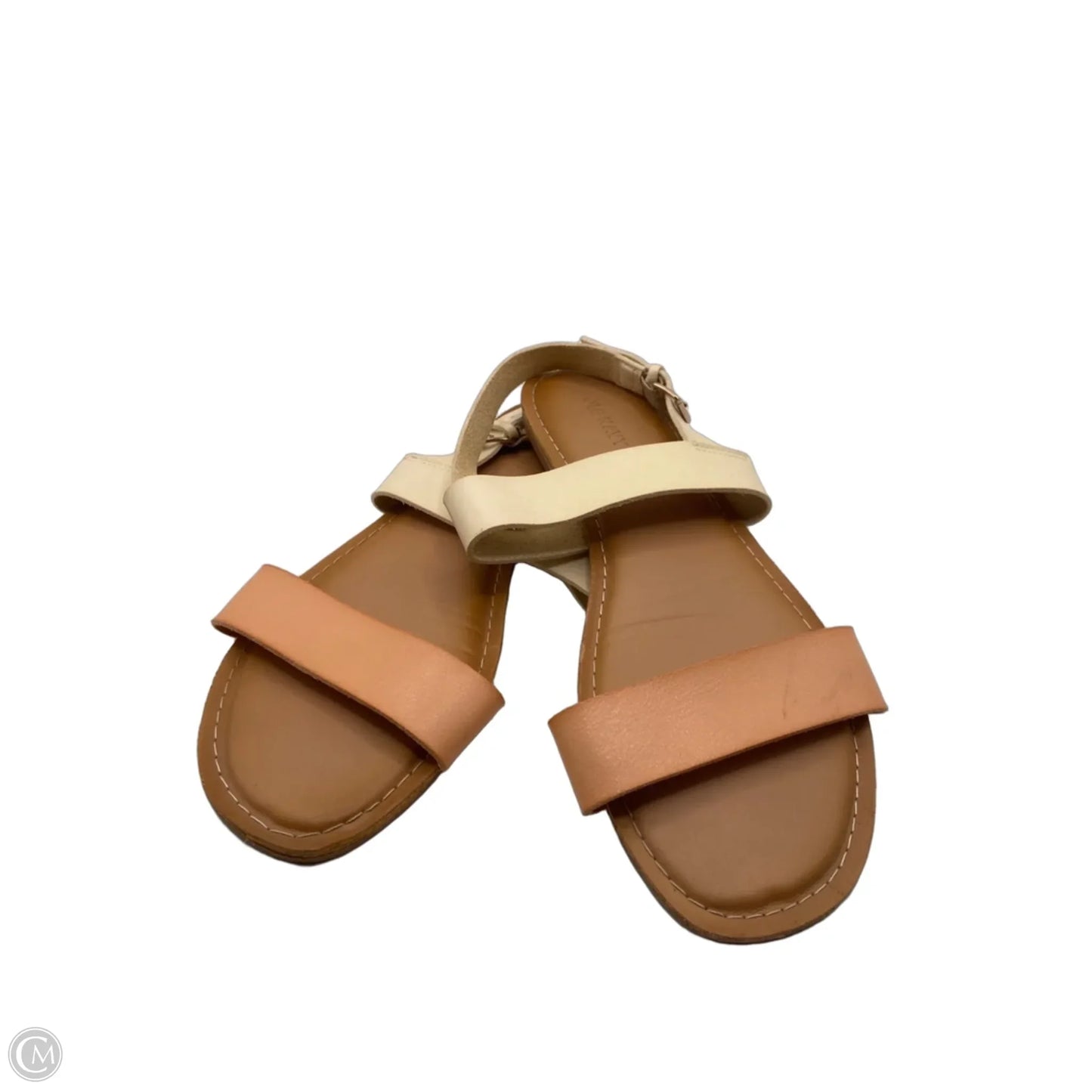 Sandals Flats By Old Navy In Cream, Size: 8