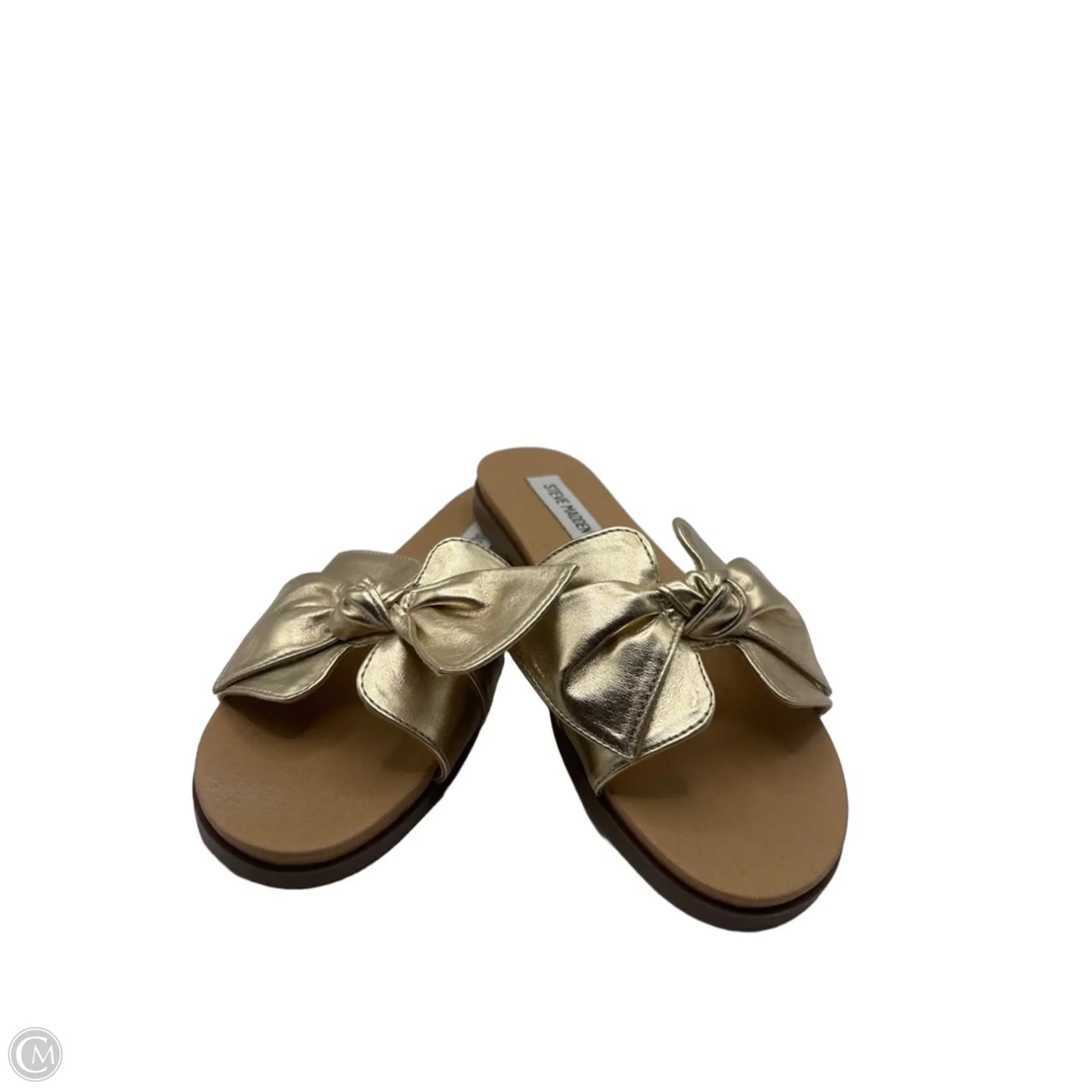 Sandals Flats By Steve Madden In Gold, Size: 8