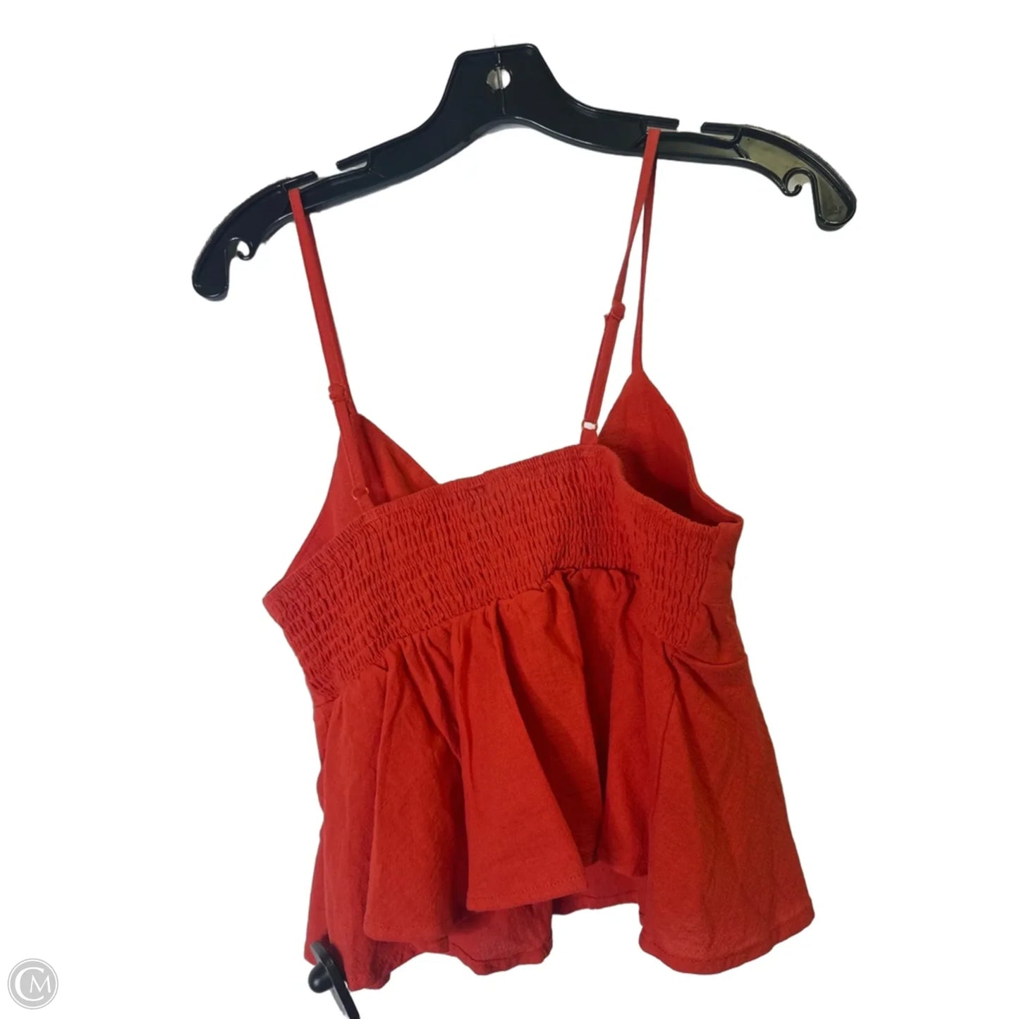 Top Sleeveless By Shein In Red, Size: M