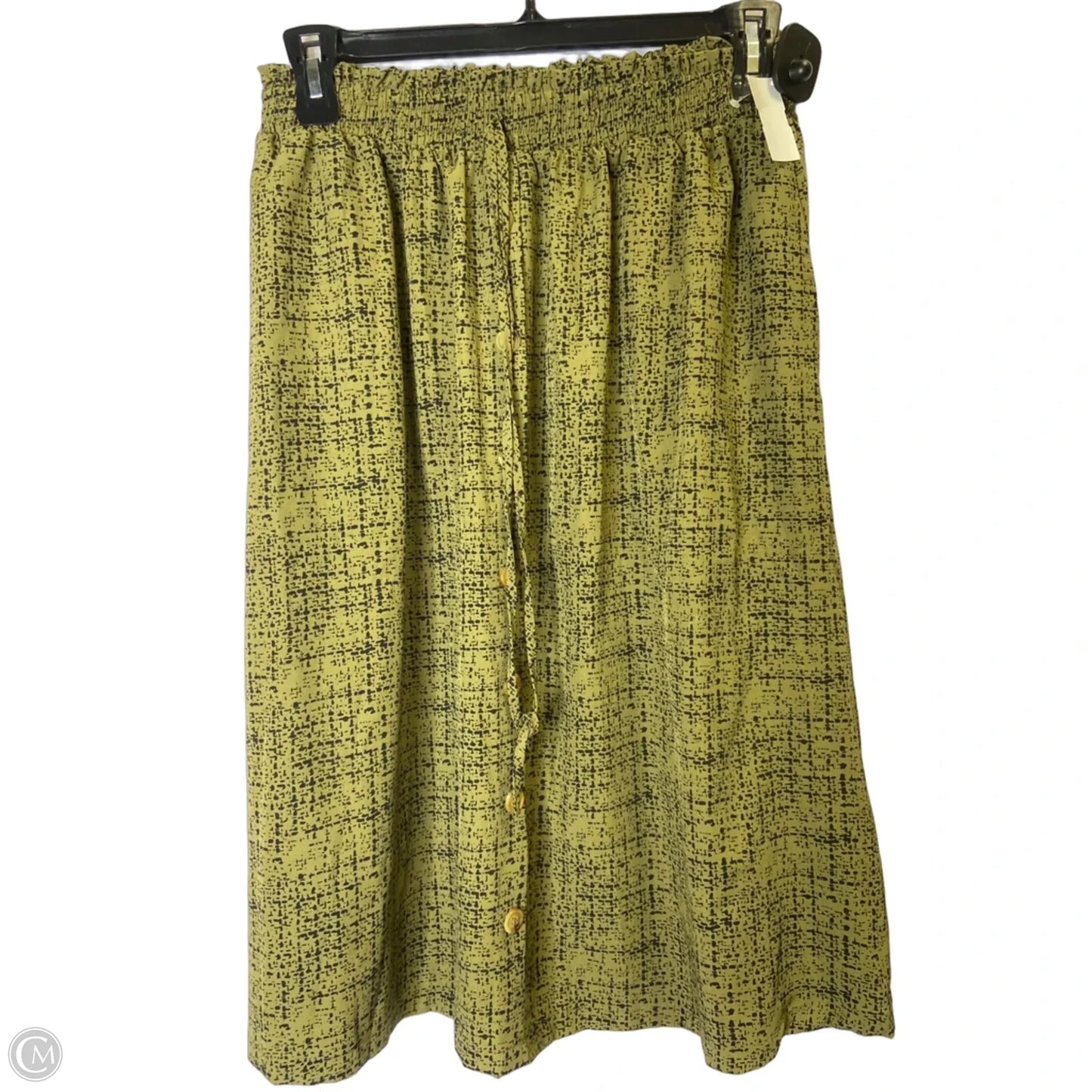 Skirt Midi By Shein In Green, Size: Xl