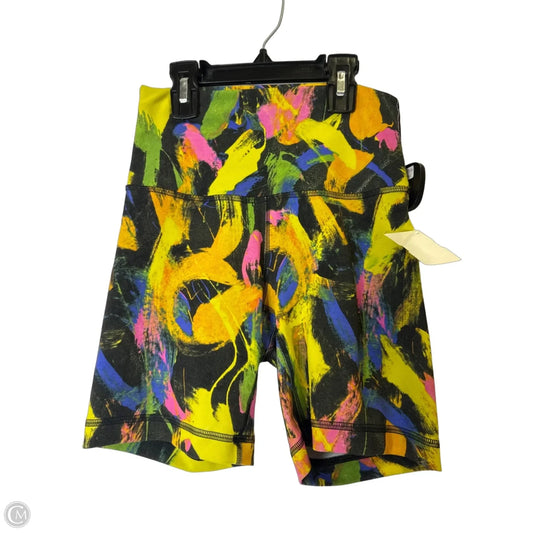 Athletic Shorts By Lululemon In Yellow, Size: 4
