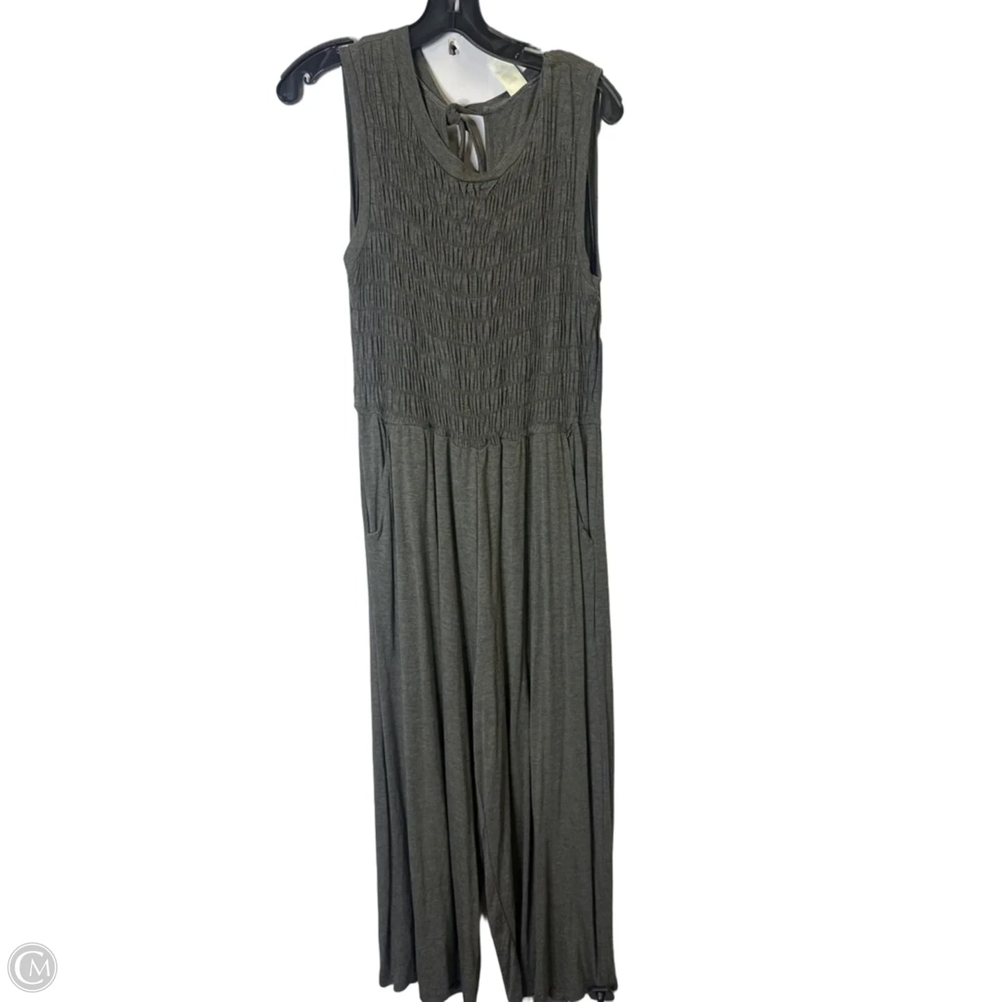 Jumpsuit By Clothes Mentor In Grey, Size: L