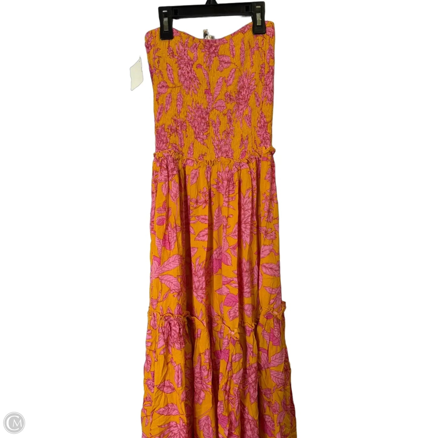 Dress Casual Maxi By Abel The Label In Orange & Pink, Size: Xs