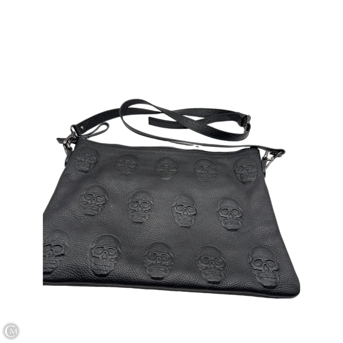 Crossbody Leather By Clothes Mentor, Size: Large