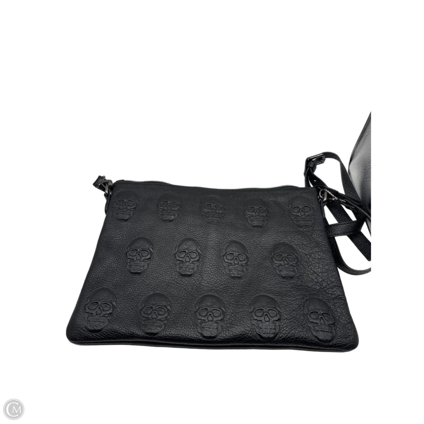 Crossbody Leather By Clothes Mentor, Size: Large