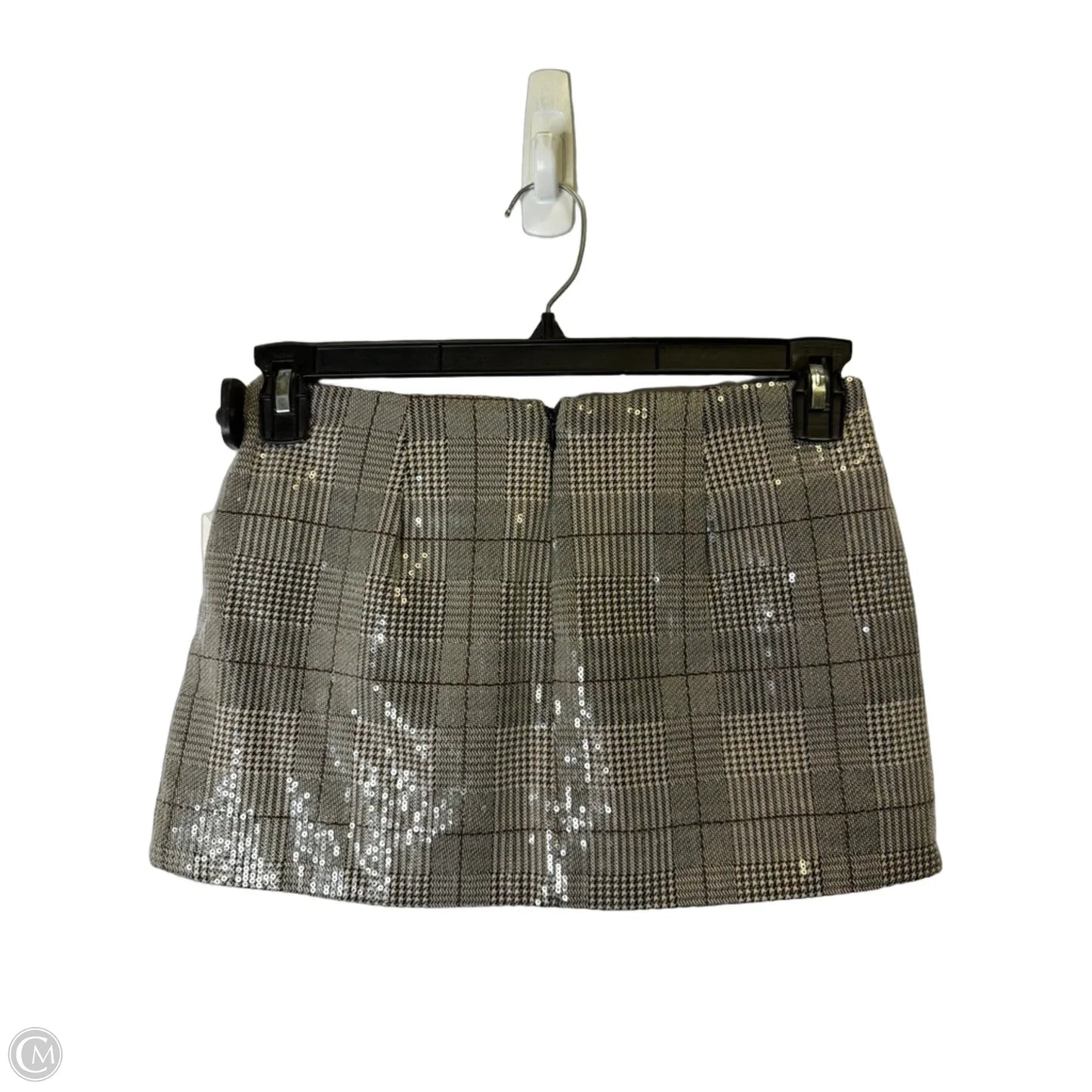 Skirt Mini & Short By Forever 21 In Grey, Size: S