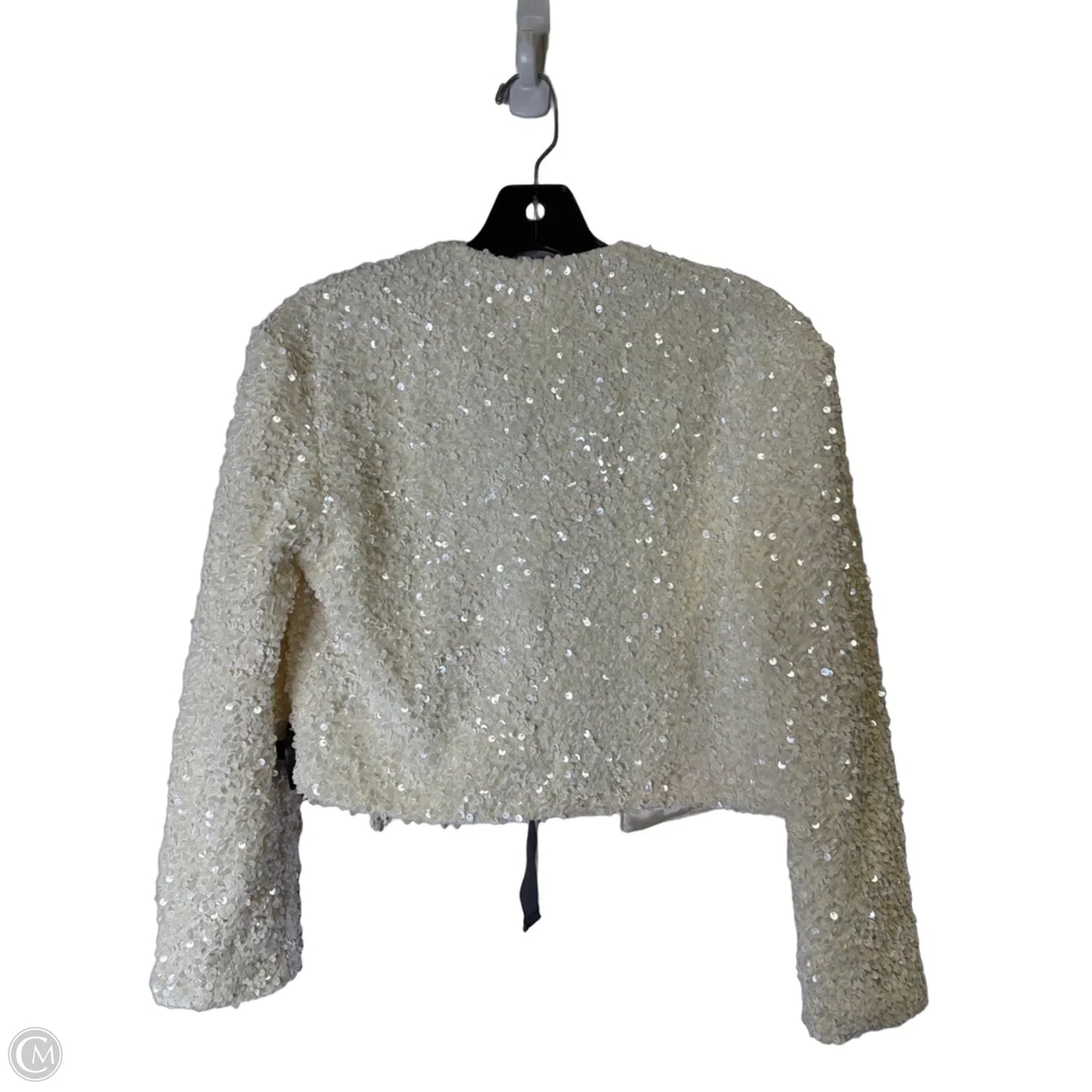 Cardigan By H&m In Cream, Size: Xs