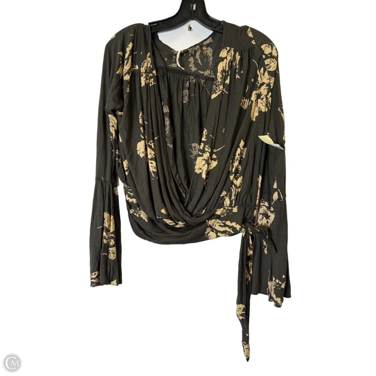 Top Long Sleeve By Free People In Grey, Size: S