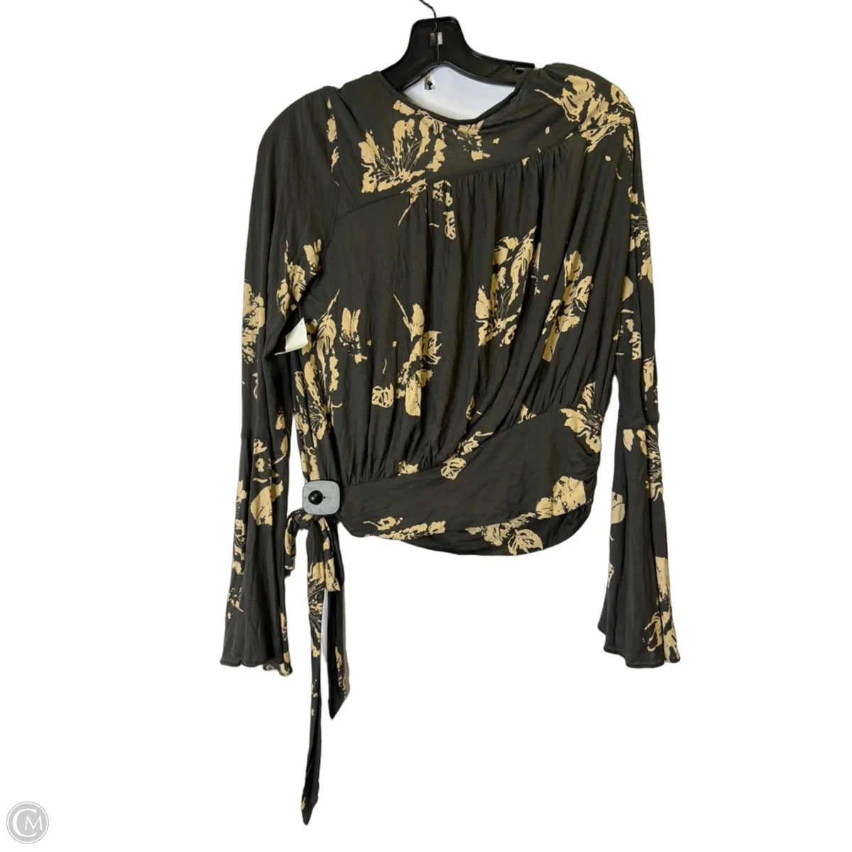 Top Long Sleeve By Free People In Grey, Size: S