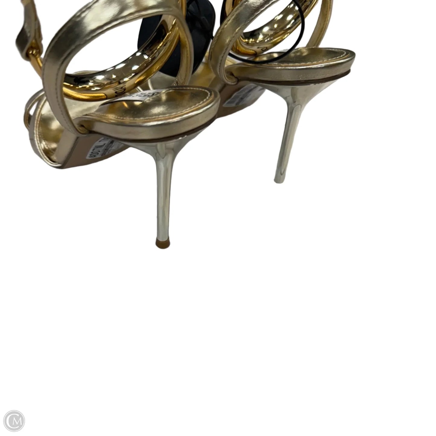 Shoes Heels Stiletto By Steve Madden In Gold, Size: 8