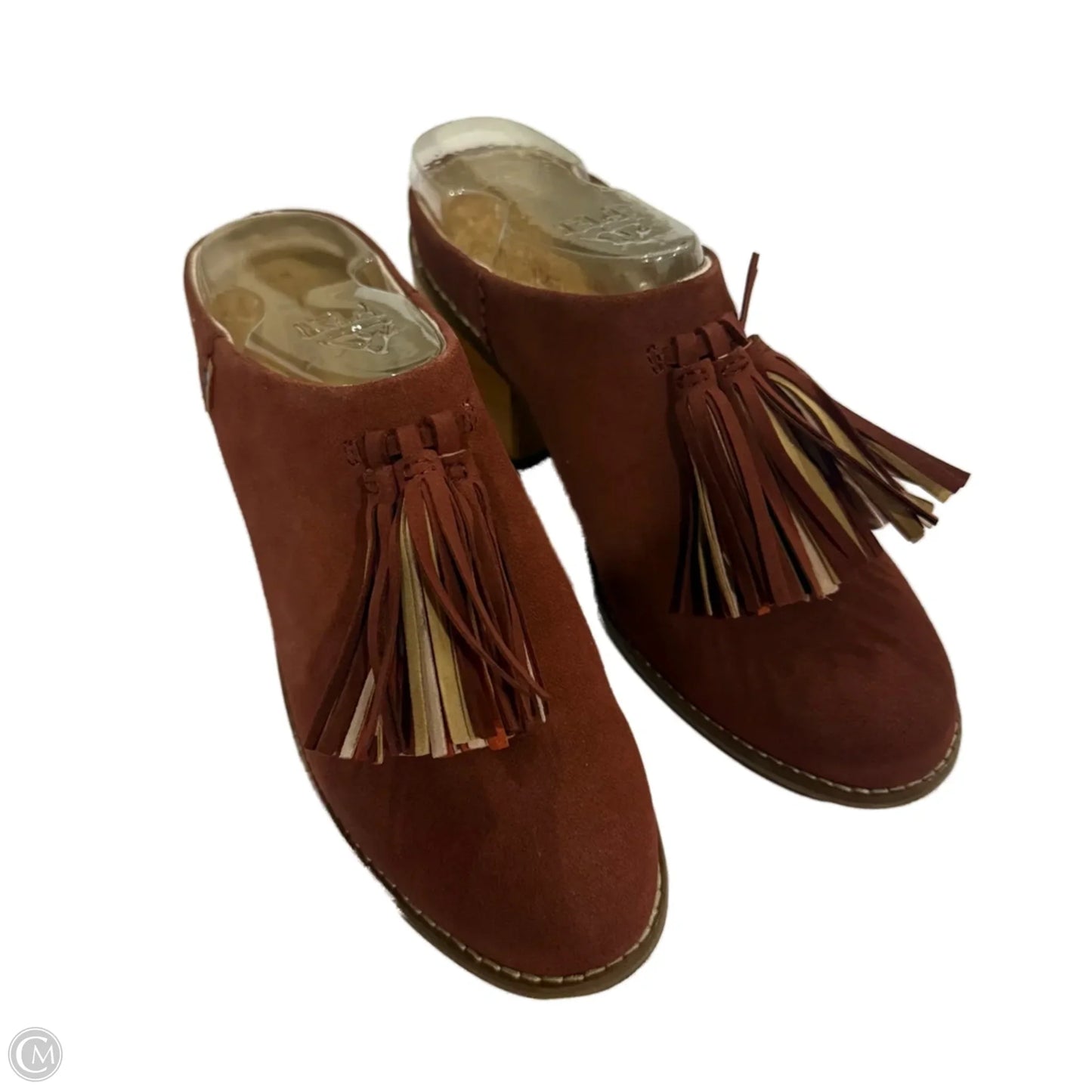 Shoes Heels Block By Toms In Red, Size: 7