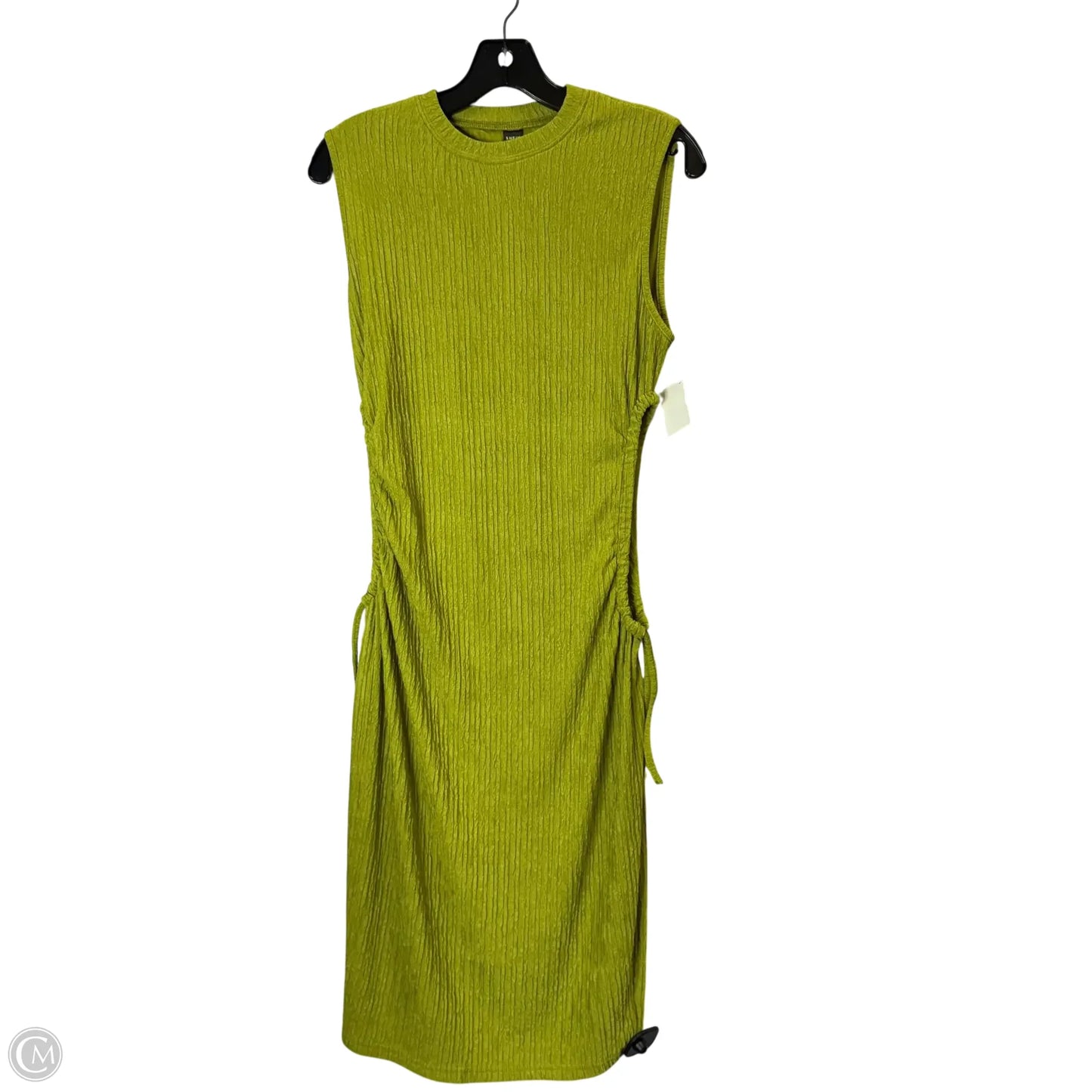 Dress Casual Midi By Shein In Green, Size: L