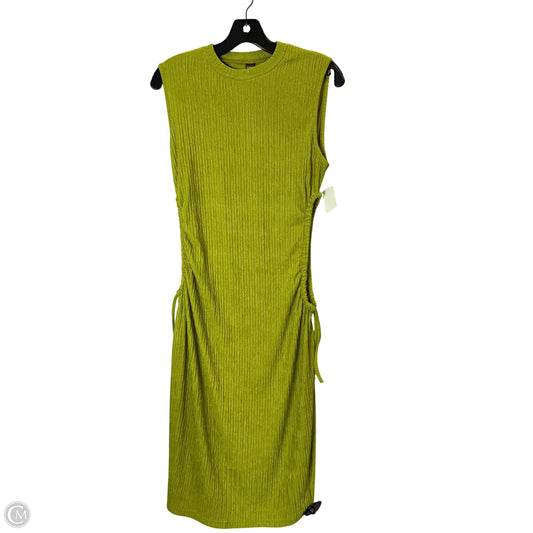Dress Casual Midi By Shein In Green, Size: L