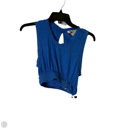 Top Sleeveless By Free People In Blue, Size: Xs