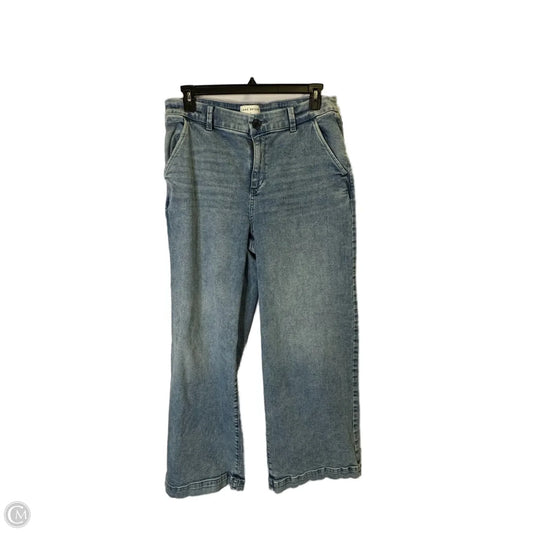 Jeans Straight By Lane Bryant In Blue Denim, Size: 16