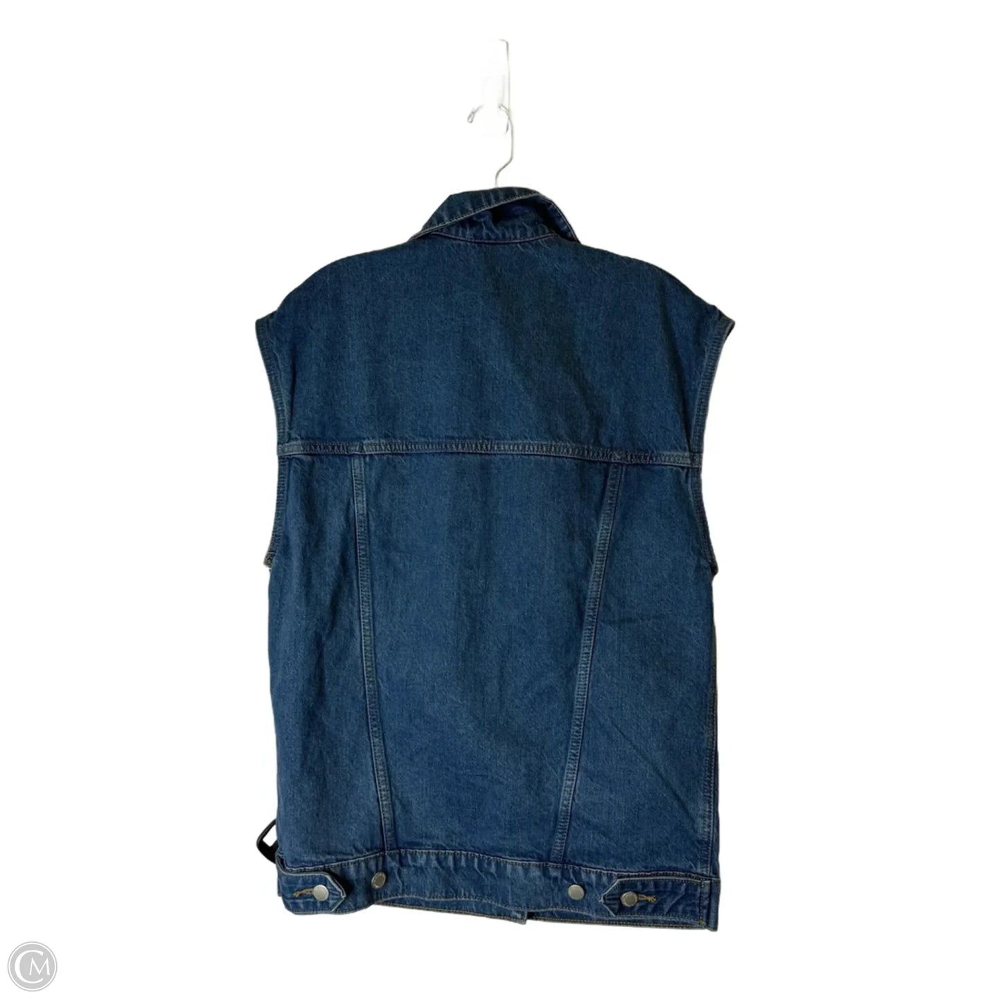 Vest Other By Universal Thread In Blue Denim, Size: Xs