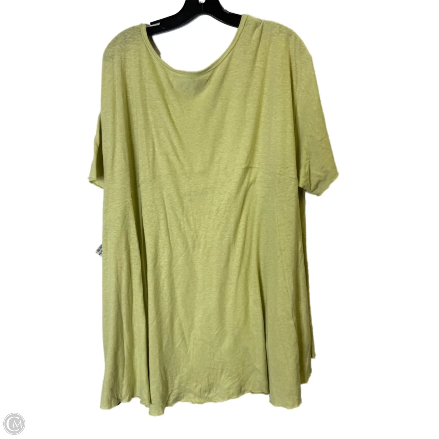 Top Short Sleeve By Free People In Green, Size: S