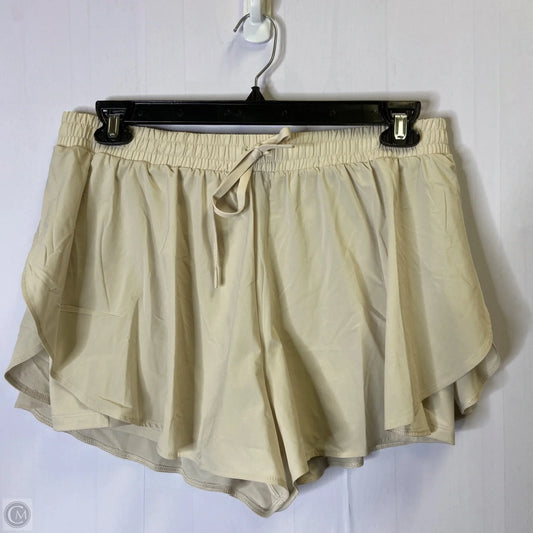 Athletic Shorts By All In Motion In Cream, Size: L
