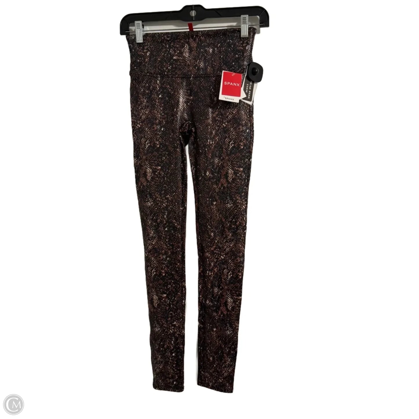 Pants Leggings By Spanx In Snakeskin Print, Size: S