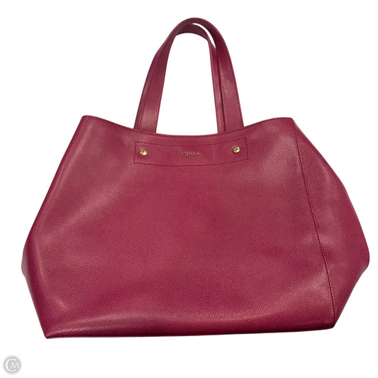 Handbag Leather By Cmc, Size: Large