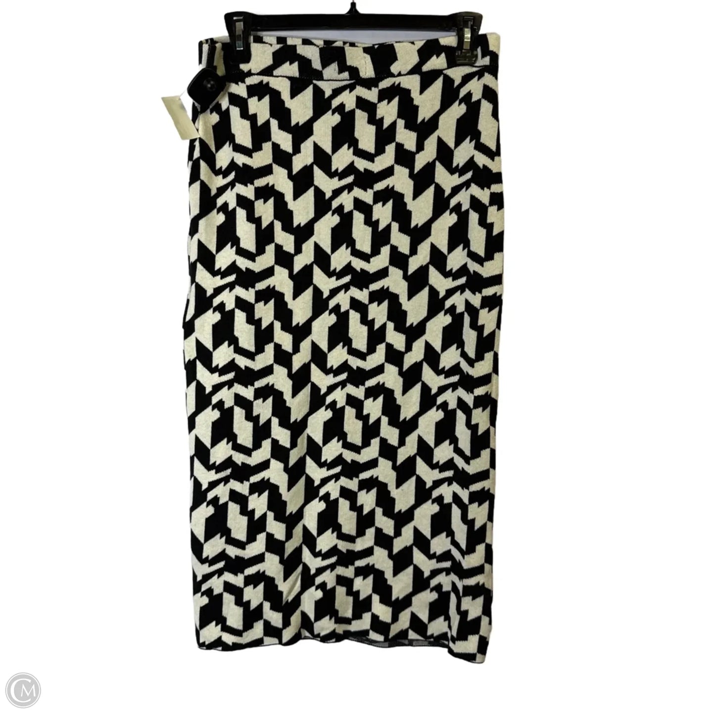 Skirt Maxi By Future Collective In Black & White, Size: L